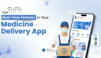Medicine delivery app features