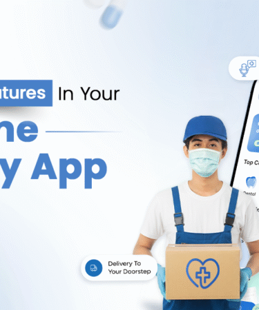 Medicine delivery app features